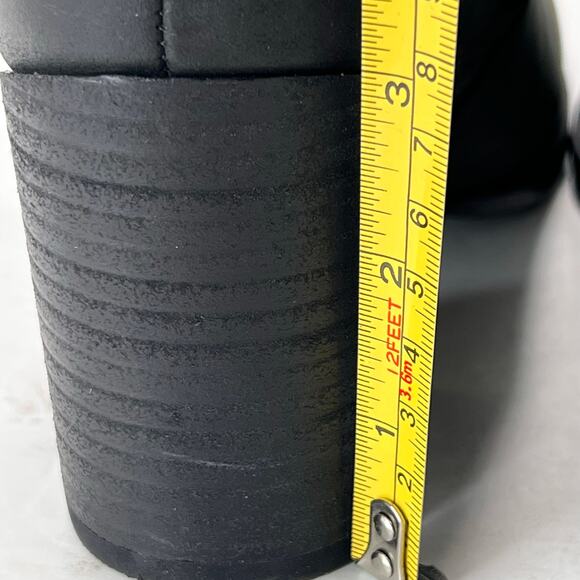 Vionic Carnelia Ankle Boots Square Toe Water Repellant Black Women 6.5 NWOB - Picture 8 of 10